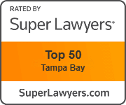 Rated By Super Lawyers | Top 50 Tampa Bay | SuperLawyers.com